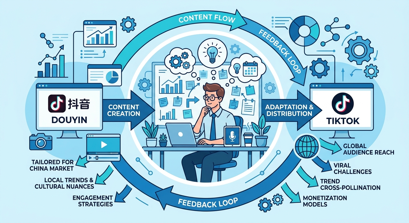 内容创作者双平台策略