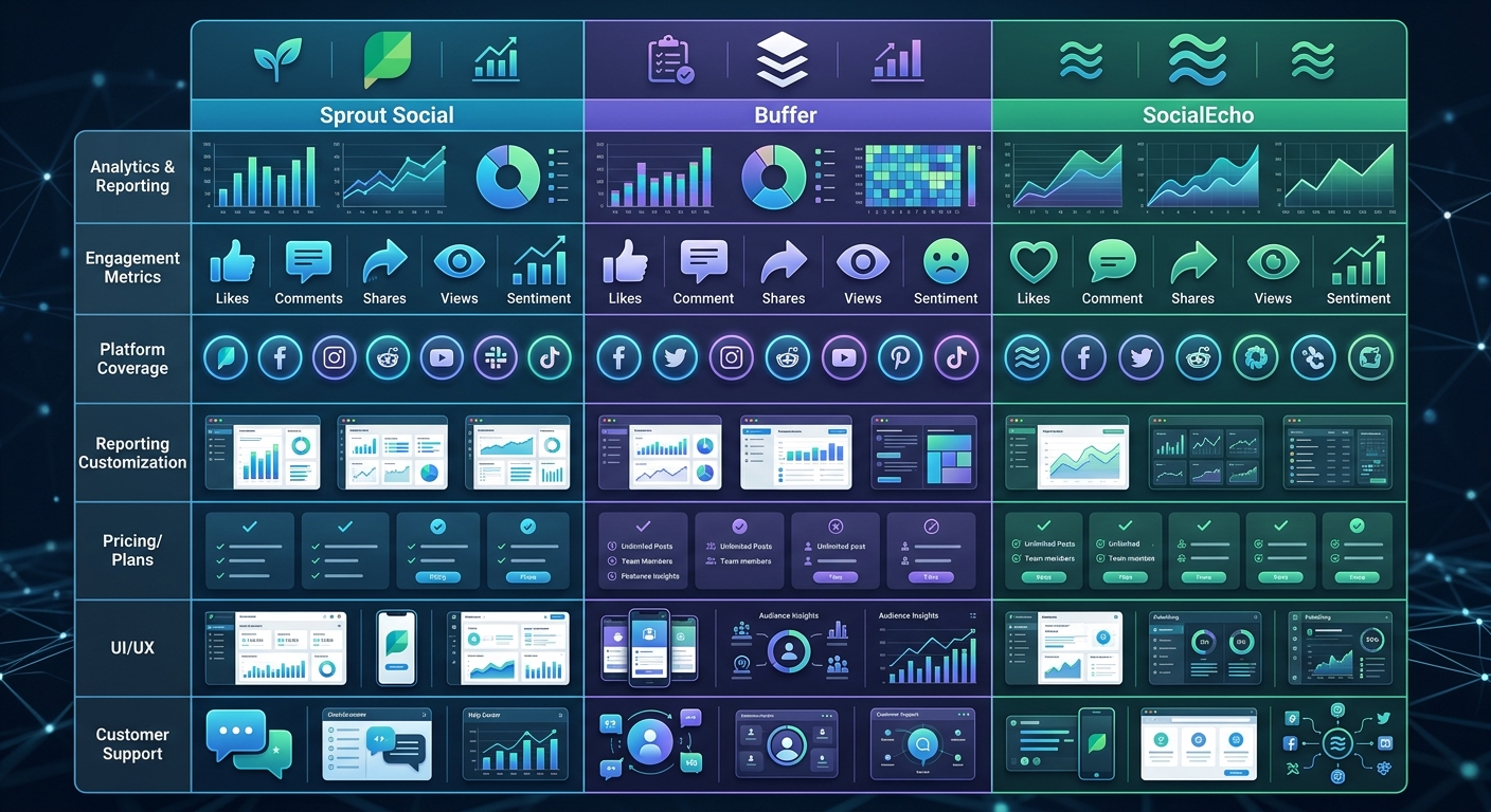 社媒管理工具价格对比