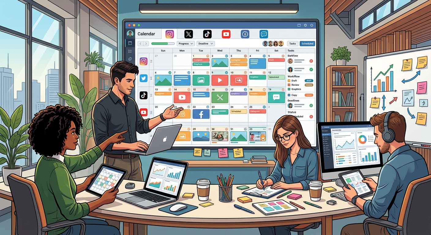 社交媒体搜索趋势图