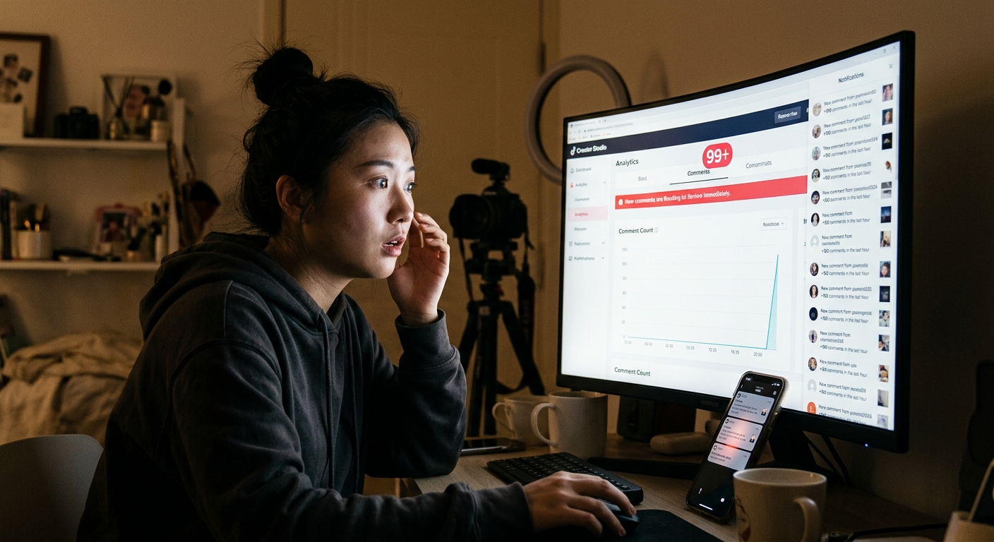 TikTok Comment Scenario