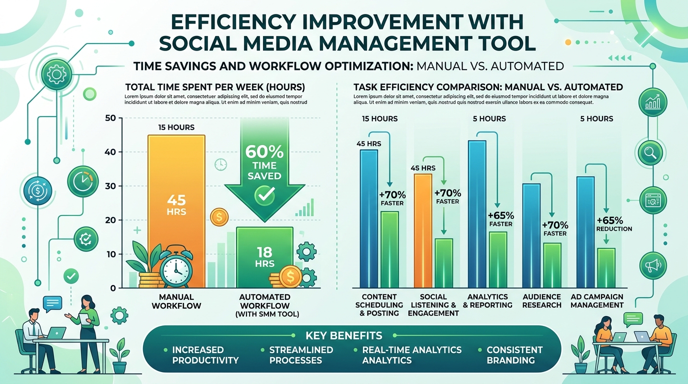 Content Image 2: Multi-account management efficiency improvement chart
