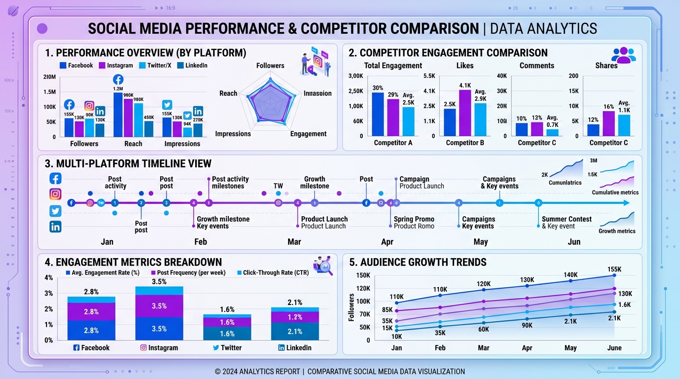 Content Image 2: Multi-platform competitor data comparison